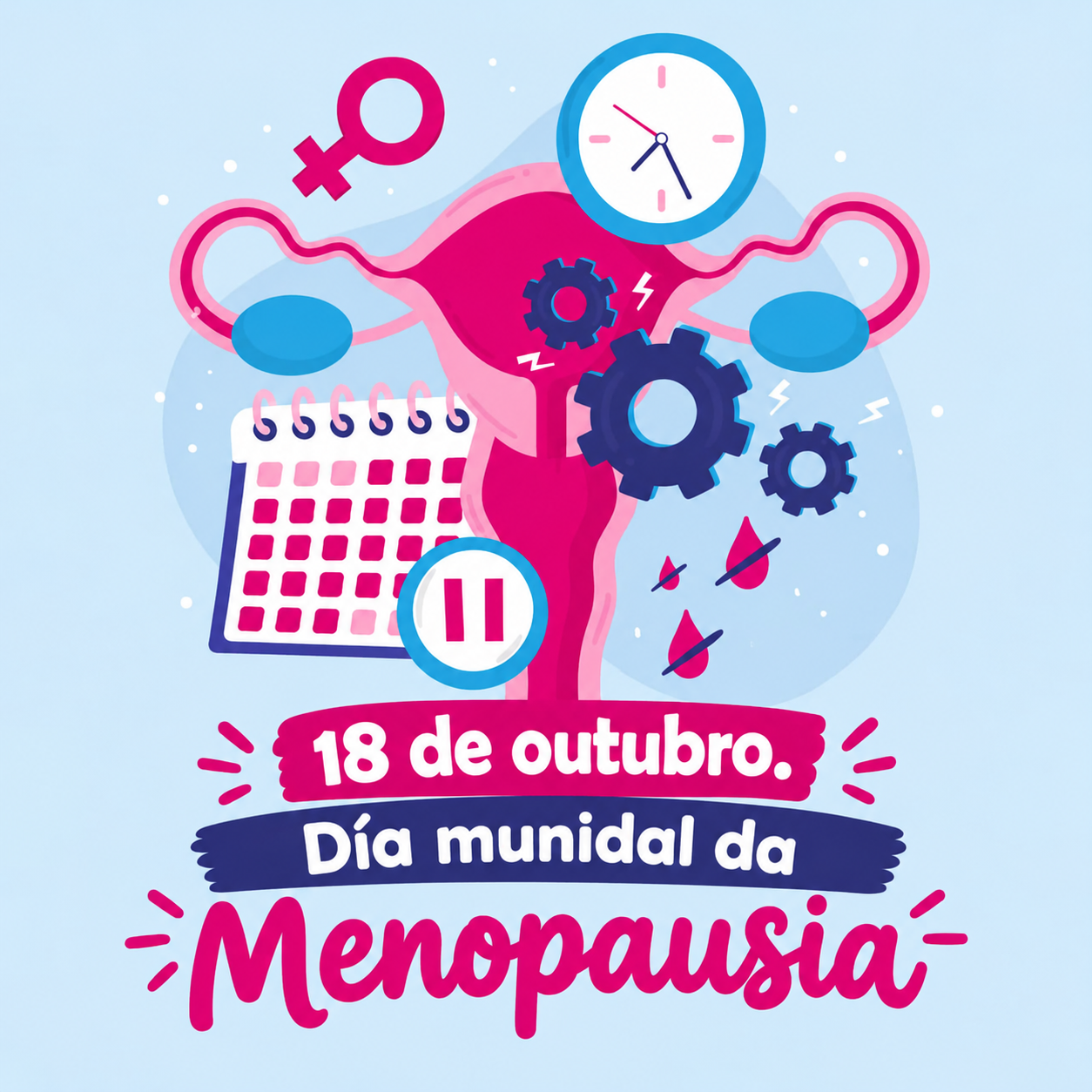 18 de outubro. Día Mundial da Menopausia