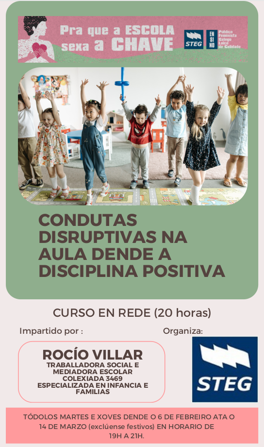 Condutas disruptivas na aula dende a disciplina positiva