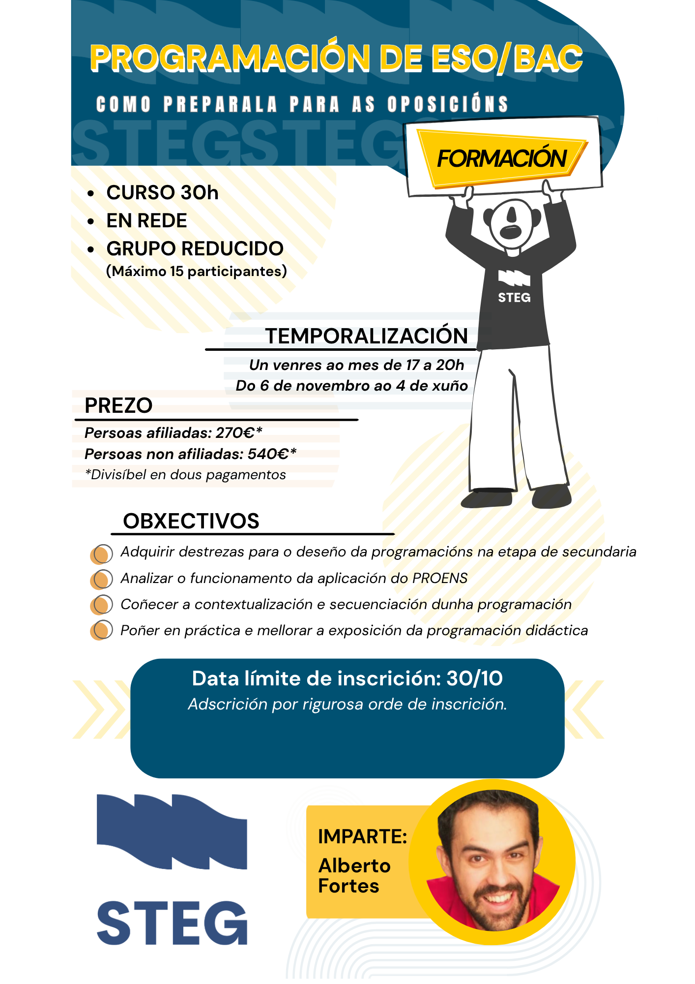 CURSO: Programación de SECUNDARIA para as oposicións